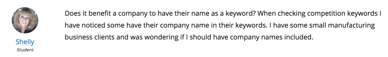 branded keywords PPC question